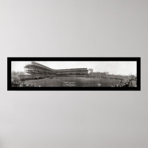 Universiteten av det Pittsburgh fotbollfotoet 1915 Poster