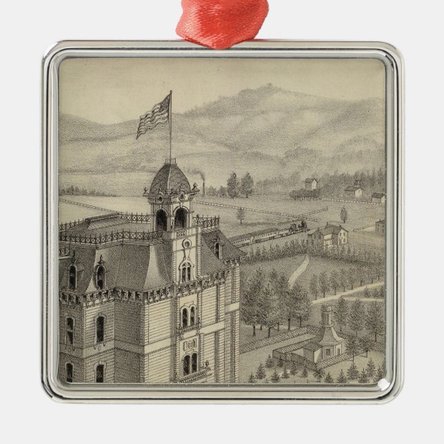 Universiteten av det Stillahavs- Julgransprydnad Metall (Framsidan)