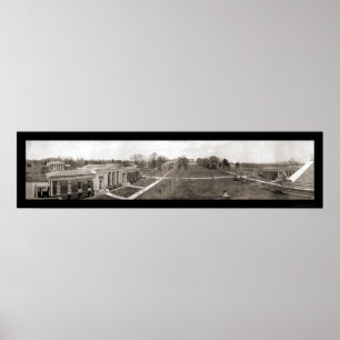 Universiteten av det Virginia fotoet 1911 Poster
