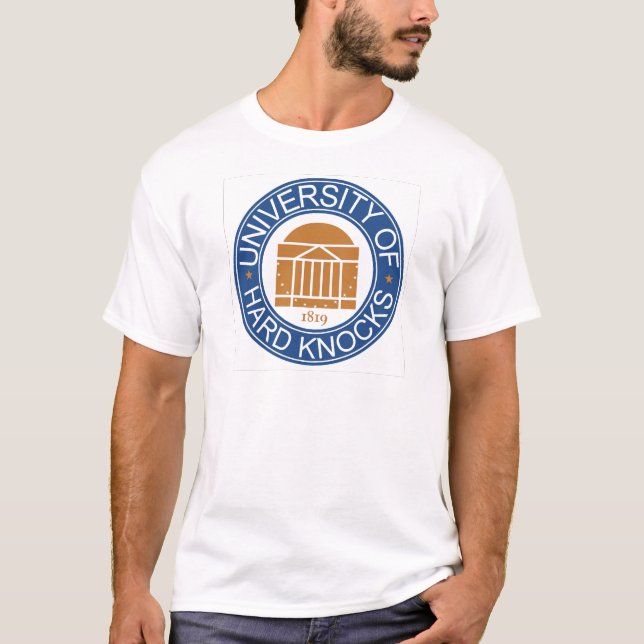 Universiteten av hårdvaror t shirt (Framsida)