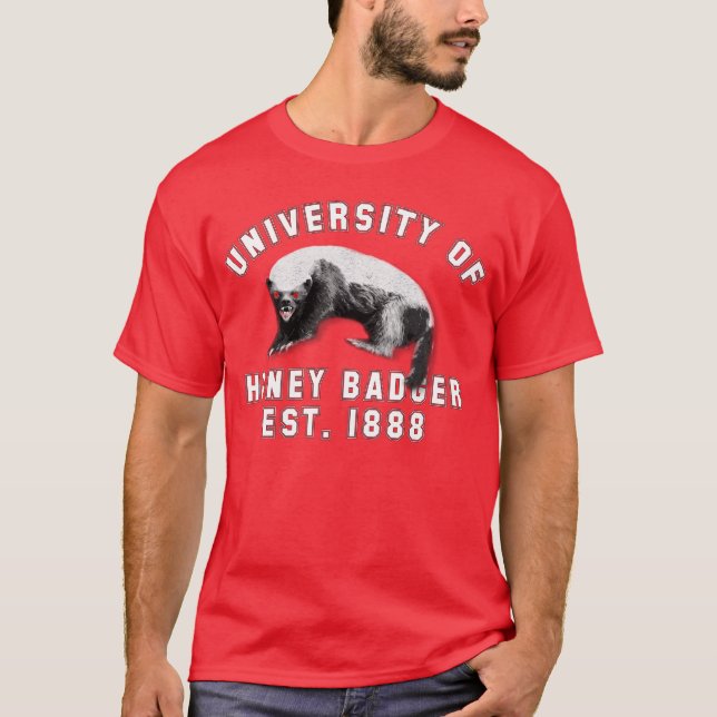 Universiteten av honey badger tröja (Framsida)