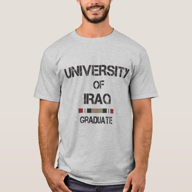 Universiteten av Irak bedrövade student 2 Tee (Framsida)