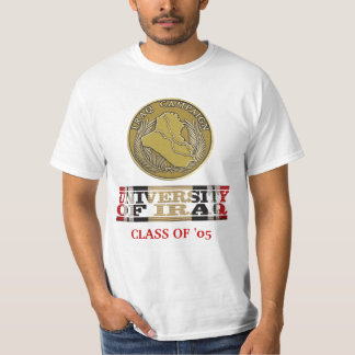 Universiteten av Irak klassificerar skjortan Tee Shirt