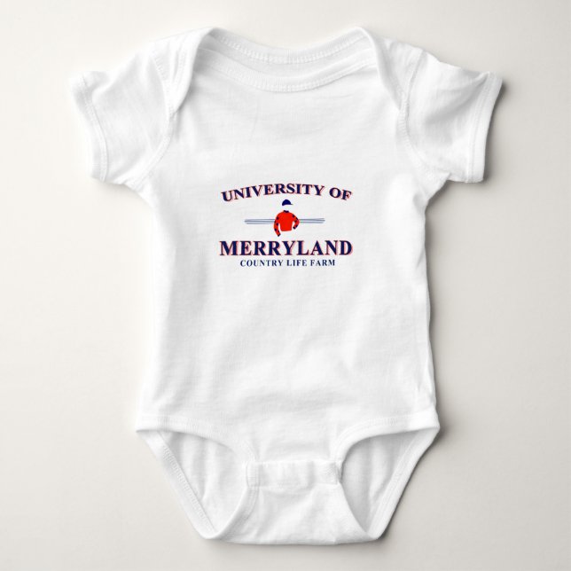 Universiteten av Merryland Infant T T-shirt (Framsida)