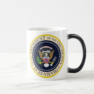 Universiteten av Obama officiellt presidents- Magisk Mugg