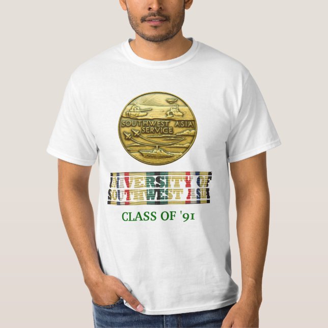 Universiteten av Southwest Asien klassificerar T-shirt (Framsida)