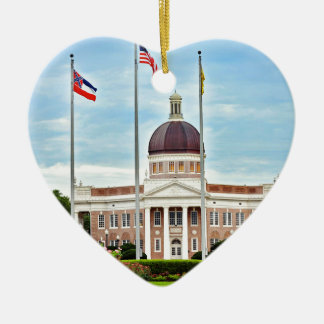 Universiteten av sydliga Mississippi Julgransprydnad Keramik