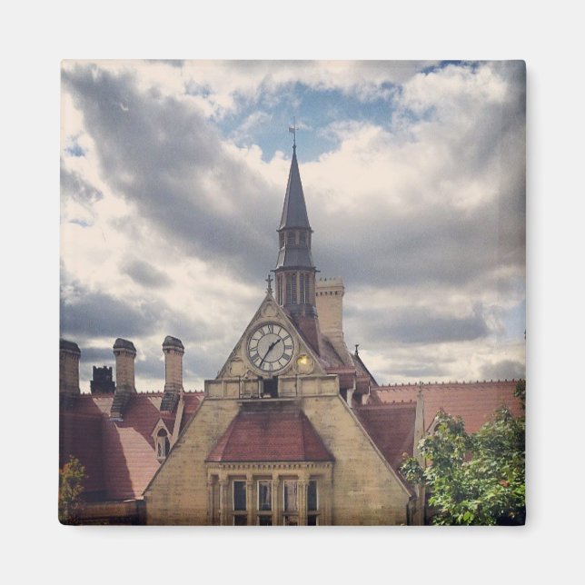 Universiteten Clock, Manchester Magnet (Framsidan)