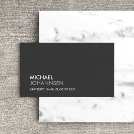 UNIVERSITETEN/COLLEGE STUDENT MÖRK GRÅTT
