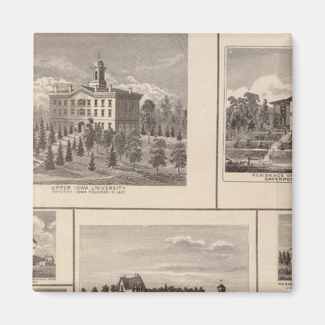 Universiteten, Fayette-bostäder, Davenport Magnet (Framsidan)