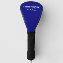 Universiteten Golf Team Navy Golf Driver Head Cove