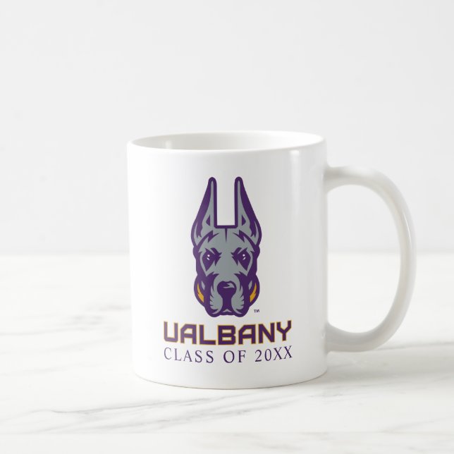 Universiteten i Albany Great dane Kaffemugg (Höger)