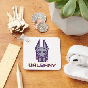 Universiteten i Albany Great dane Nyckelring