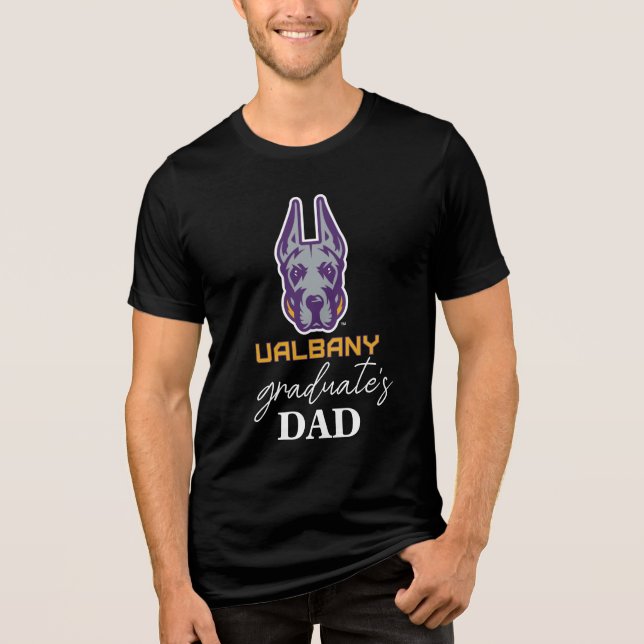 Universiteten i Albany Great dane T Shirt (Framsida)