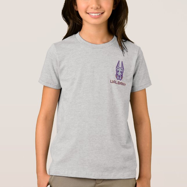 Universiteten i Albany Great dane T Shirt (Framsida)