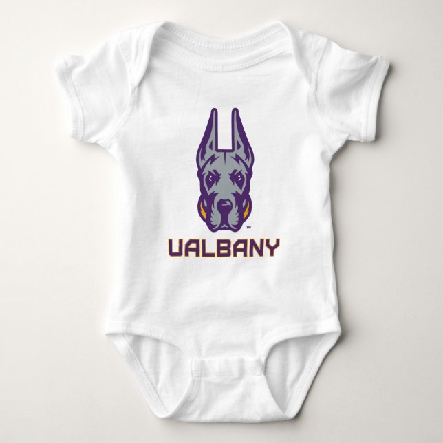 Universiteten i Albany Great dane T Shirt (Framsida)