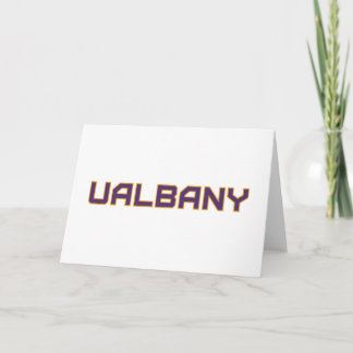 Universiteten i Albany Wordmark Kort