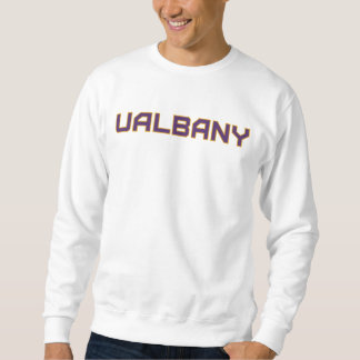 Universiteten i Albany Wordmark Lång Ärmad Tröja