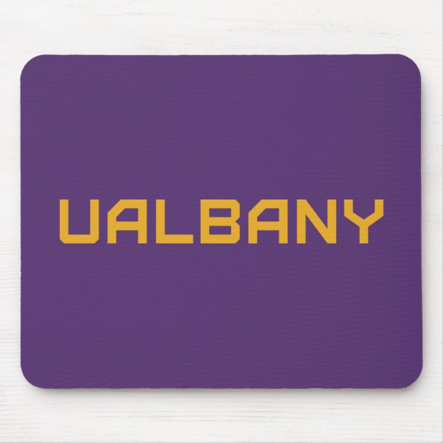 Universiteten i Albany Wordmark Musmatta (Framsidan)