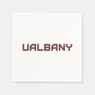 Universiteten i Albany Wordmark Pappersservett