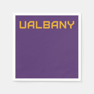 Universiteten i Albany Wordmark Pappersservett