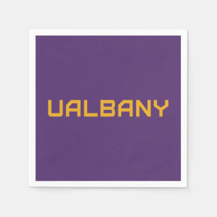 Universiteten i Albany Wordmark Pappersservett