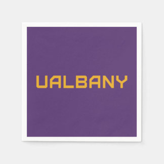 Universiteten i Albany Wordmark Pappersservett