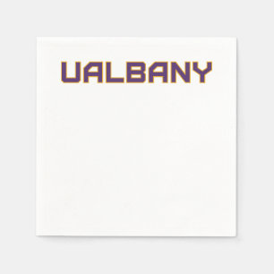 Universiteten i Albany Wordmark Pappersservett