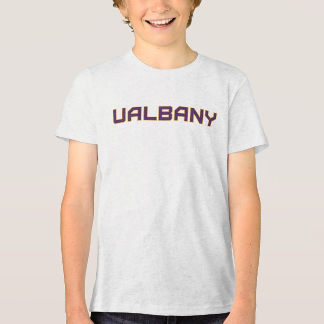 Universiteten i Albany Wordmark T Shirt (Framsida)