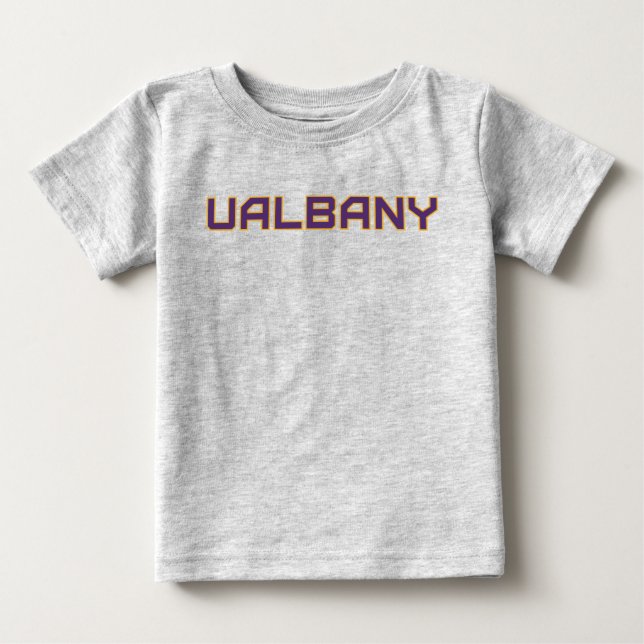 Universiteten i Albany Wordmark T Shirt (Framsida)