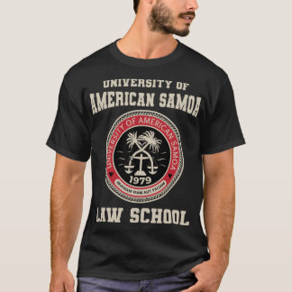 Universiteten i American Samoa Law School Pullover T Shirt