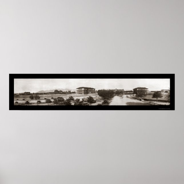 Universiteten i Arizona Photo 1909 Poster (Framsidan)