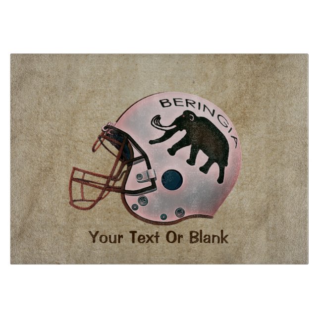 Universiteten i Beringia Football Helmet (Framsidan)