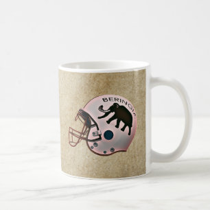 Universiteten i Beringia Football Helmet Kaffemugg