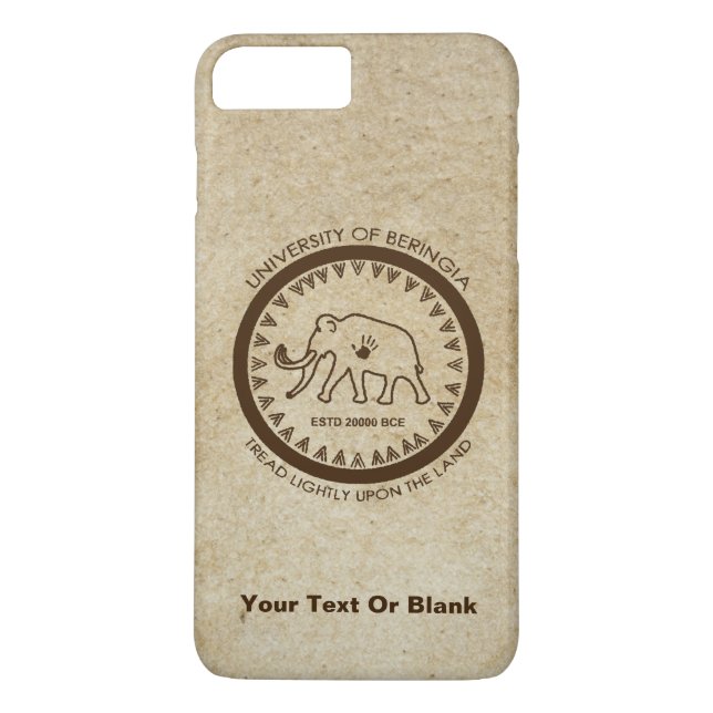 Universiteten i Beringia Mammoth Case-Mate iPhone Skal (Baksida)