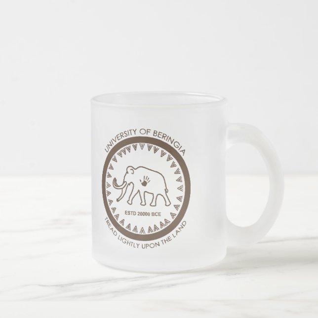 Universiteten i Beringia Mammoth Frostad Glasmugg (Höger)
