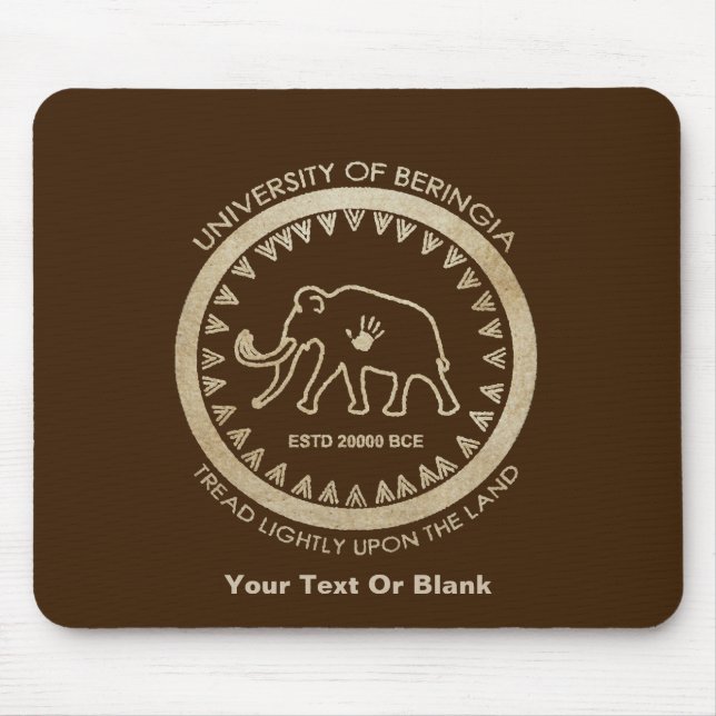 Universiteten i Beringia Mammoth Musmatta (Framsidan)