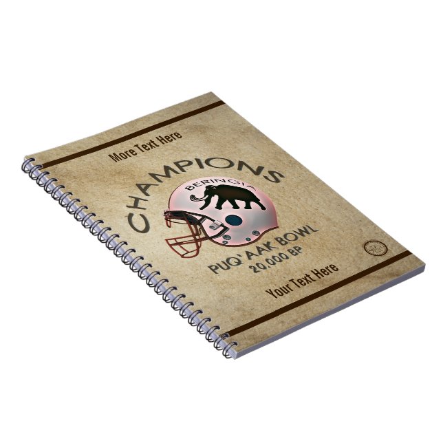 Universiteten i Beringia Puq'aak Bowl-mästerskapet Anteckningsbok (Högra Sidan)