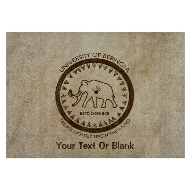 Universiteten i Beringia Wooly Mammoth Seal (Framsidan)