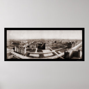 Universiteten i Chicago Photo 1904 Poster