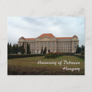 Universiteten i Debrecen Vykort