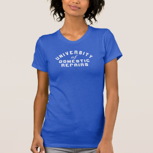 Universiteten i Domesticens reparationsgrafik T Shirt