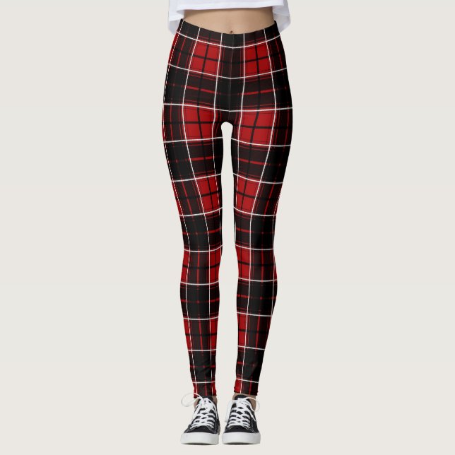 Universiteten i Georgia Tartan Leggings (Framsida)