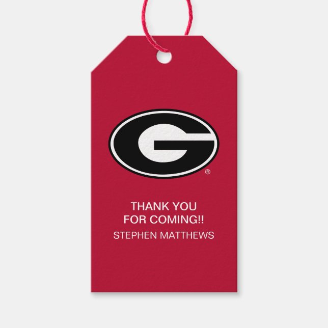 Universiteten i Georgien | STUDENTEN Presentetikett (Framsidan)