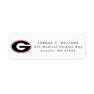 Universiteten i Georgien | STUDENTEN Returadress Etikett