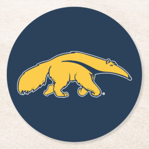 Universiteten i Kalifornien, Irvine Anteater Underlägg Papper Rund