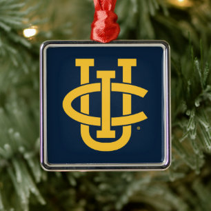 Universiteten i Kalifornien, Irvine Logotyp Julgransprydnad Metall