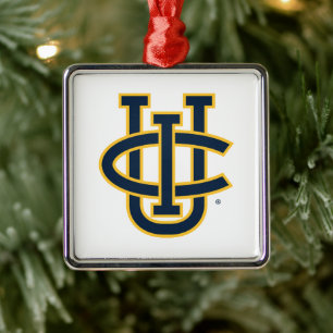 Universiteten i Kalifornien, Irvine Logotyp Julgransprydnad Metall