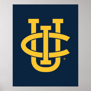 Universiteten i Kalifornien, Irvine Logotyp Poster