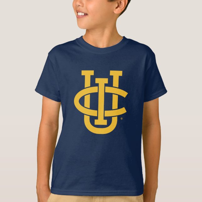 Universiteten i Kalifornien, Irvine Logotyp T Shirt (Framsida)